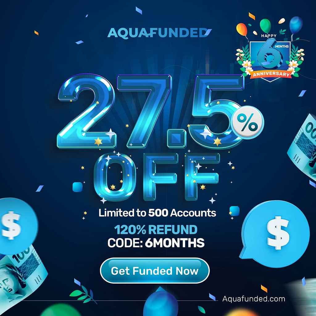 Aquafunded 6 months anniversary promotion - dive into incredible savings!