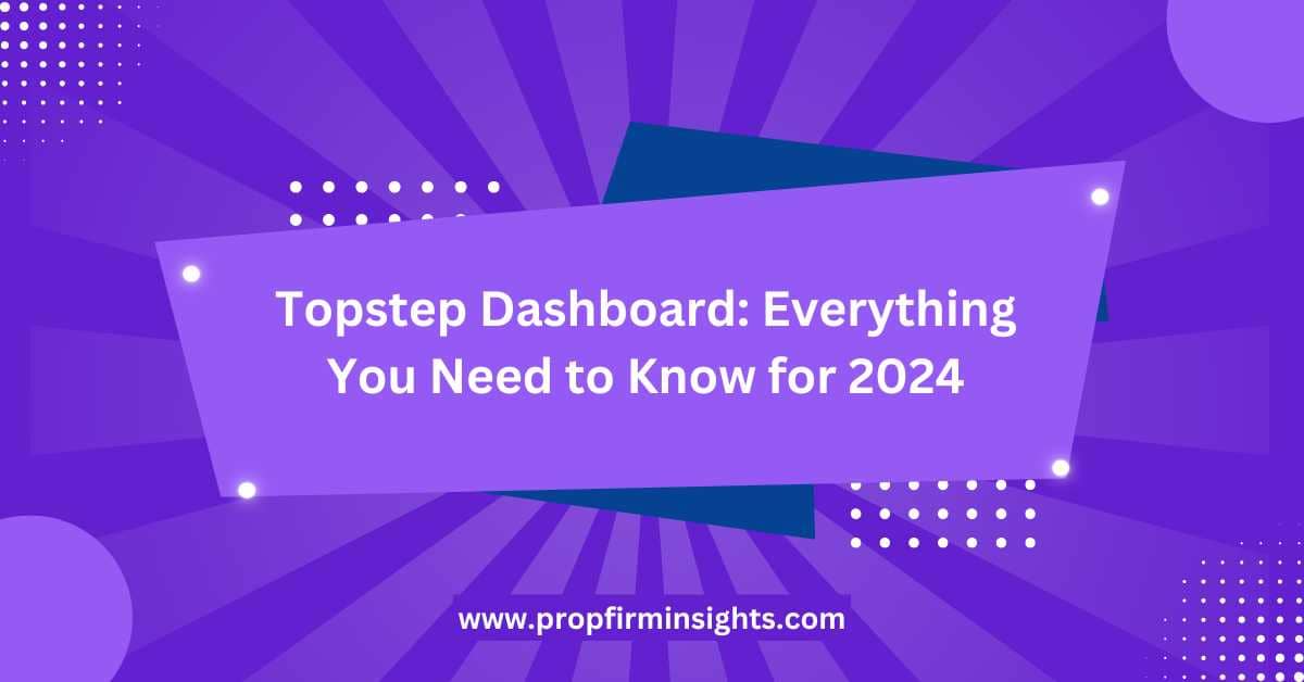 Topstep dashboard
